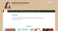 Desktop Screenshot of lauriethompson.com